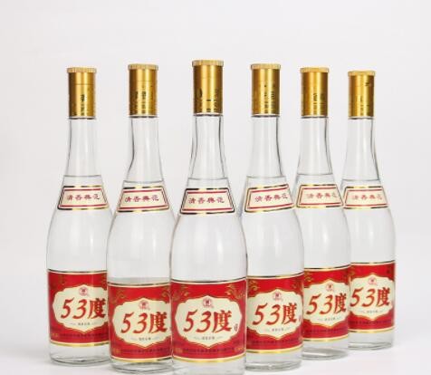 山西青花53度清香型高粱酒475ml*6瓶礼盒装纯粮食白酒整箱高度酒图3
