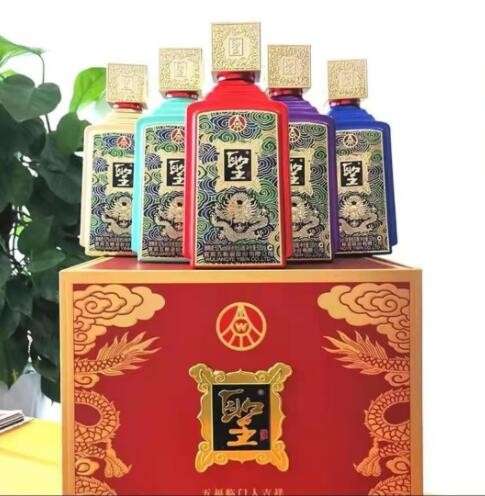 五粮股份聖酒--五福临门浓香型白酒500ml*5一件代发 直播团购微商图2