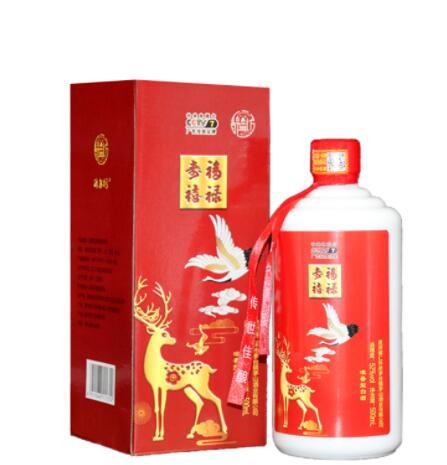 福禄寿喜 52度浓香型白酒 整箱支持代发 批发电商供货一件代发图2