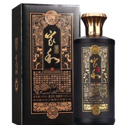 贵州53度酱香白酒整箱送礼盒装纯粮食坤沙老酒家和30陈酿坤沙大曲图3