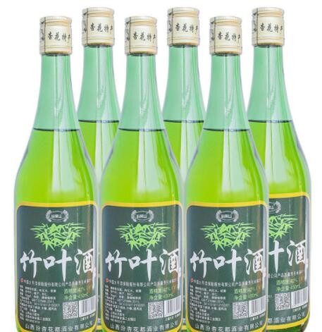 厂家直供山西批发竹叶酒42度450ml清香型白酒粮食酒水整箱批发图3