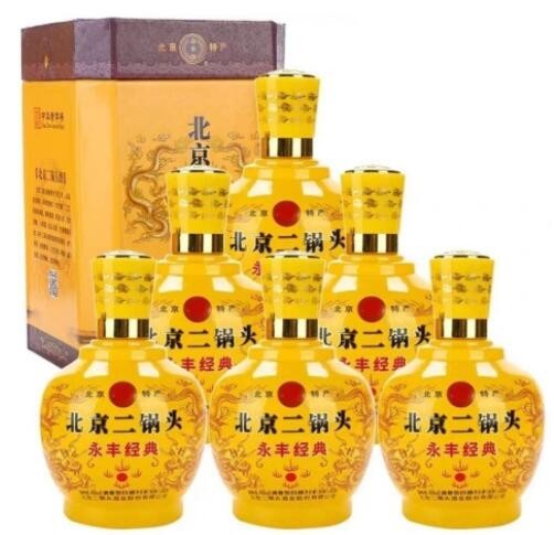 永丰北京二锅头永丰经典清香型纯粮白酒46度500ml*6整箱批发图3