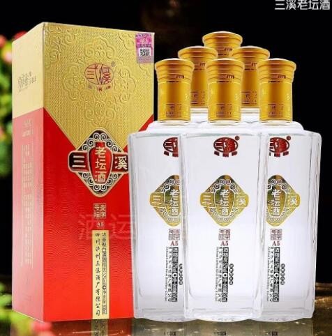 三溪老坛A5浓香型白酒52度500ml*6瓶 白酒批发 量大从优图3