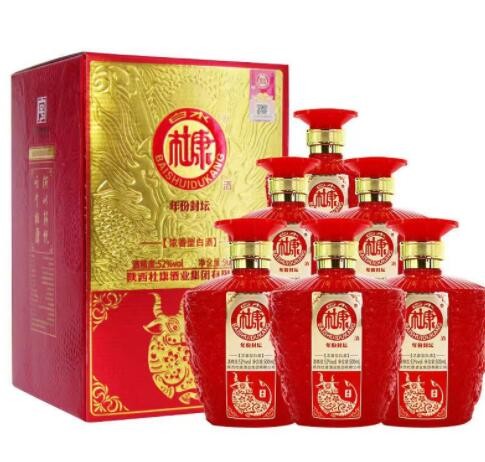 白水杜康年份封坛喜牛 福牛52度浓香型白酒500ml*6瓶 支持代发图3