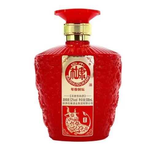 白水杜康年份封坛喜牛 福牛52度浓香型白酒500ml*6瓶 支持代发图2