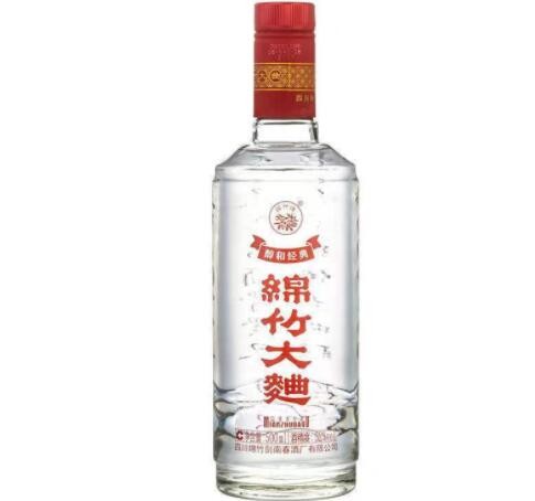 大曲酒醇和经dian浓香型白酒52度500ml*6瓶 白酒批发 支持代发