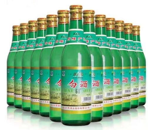 直供北大荒白酒60度高度清香型白酒480MLx12瓶整箱一件代发图2