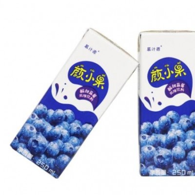 蓝莓风味饮料工厂 蓝莓风味饮料 蓝莓风味饮料整箱批发250ml*24