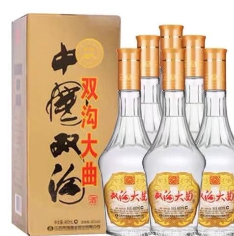 批发 双沟大曲名玻46度480ml白酒整箱批发浓香型纯粮食 六瓶图3