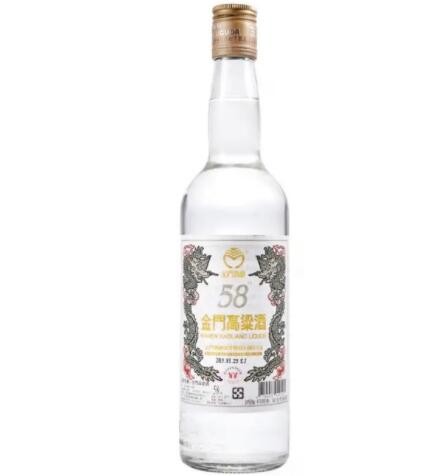 金门高粱酒 白金龙58度清香型白酒 礼盒装 白金龙 600ml 单瓶装图2
