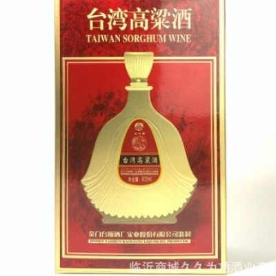 台湾高粱酒 金门高粱酒浓香型53度 批发整箱600ml*6瓶