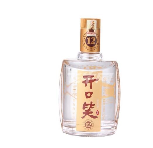 开口笑酒 十二年 52度 500ml 单瓶婚宴喜宴礼盒装 白酒 真品保证图2