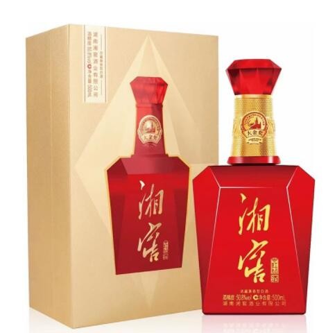 湘窖酒 红钻 50.8度 500ml 单瓶婚宴喜宴礼盒装 湖南白酒 真品图3