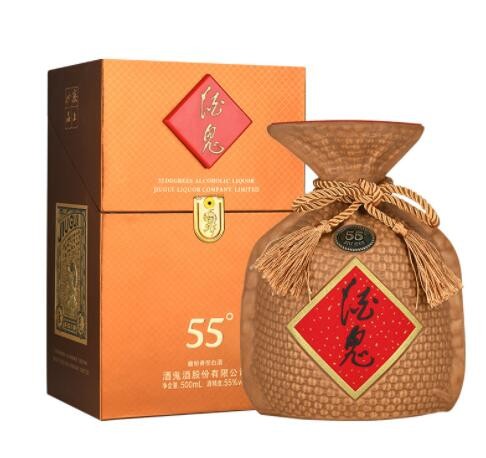 湖南酒鬼 55度500ml酒鬼 馥郁香型高度白酒 单瓶礼盒装 真品包邮图3