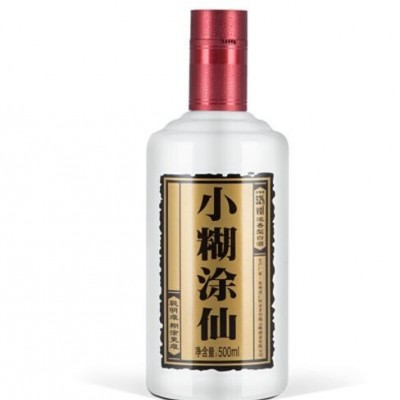 (商超版)小糊涂仙 52度500ml 单瓶礼盒装 浓香型白酒 真品包邮