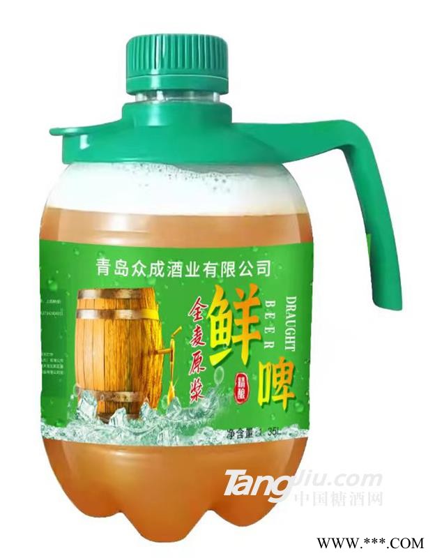 全麦原浆鲜啤1.5L