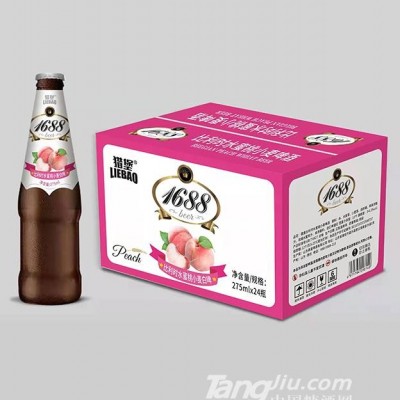 猎堡1688-比利时水蜜桃小麦啤酒275ml