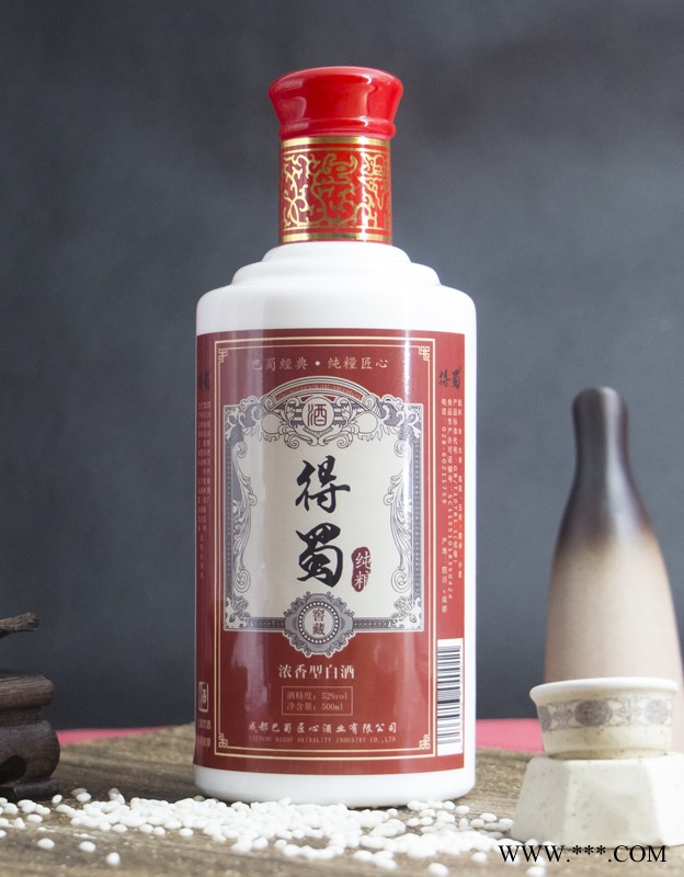 得蜀·鸿运 浓香型 500ml*6 52%vol图5