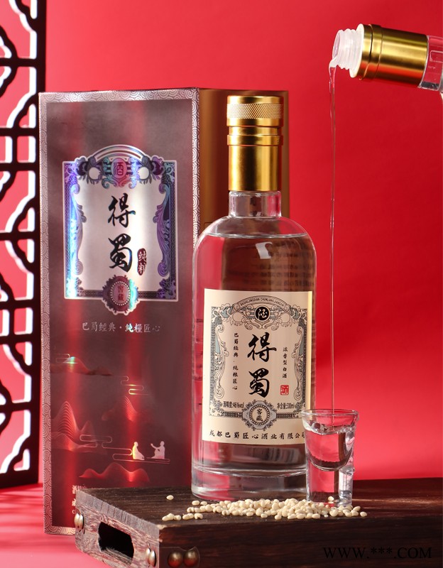 得蜀·柔和酒 浓香型 500ml  46%vol图2