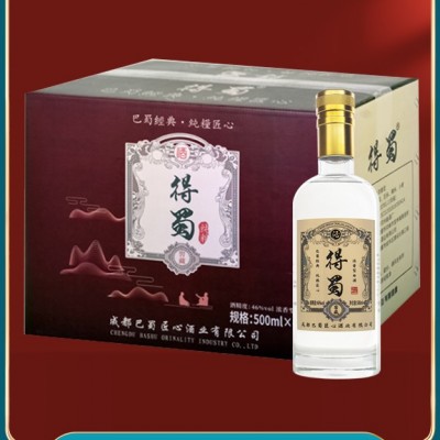 得蜀·柔和酒 浓香型 500ml*6 46%vol