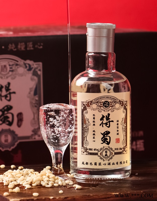 得蜀·小酒 浓香型 100ml*24 46%vol图2