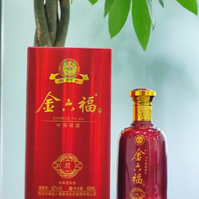 金六福42%vol窖品九