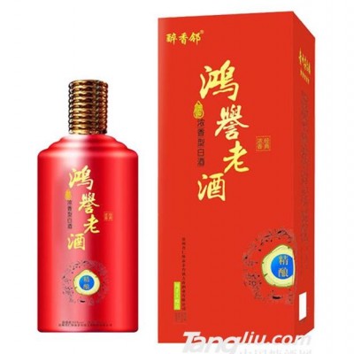 鸿誉精酿浓香型白酒500ml