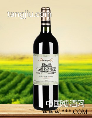 法国普雷斯芳塔纳酒庄酒Blessing chateau Fontana win图1