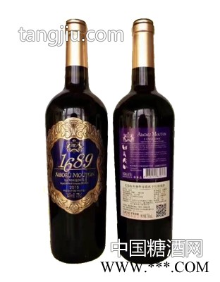 艾伯如木桐堡1689红葡萄酒图1