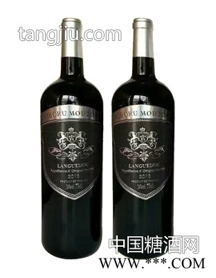艾伯如木桐堡银标红葡萄酒图1