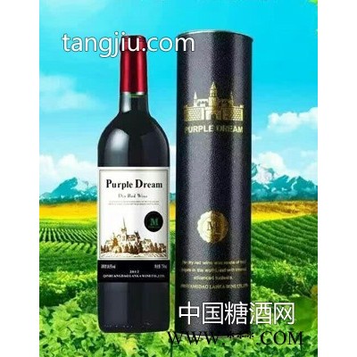 梦幻庄园葡萄酒黑色圆筒