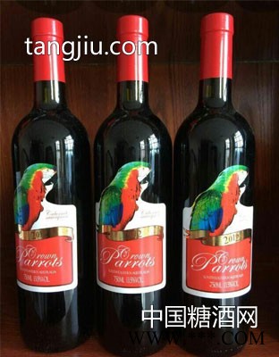 鹦鹉丰彩干红（零售价568一瓶）图1