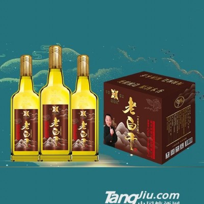 黄色瓶子徐缘记老白干酒