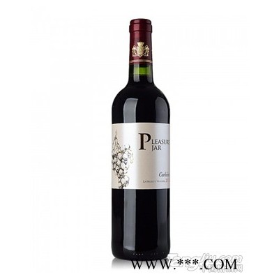 法国进口AOC原瓶进口品乐佳美丽园干红葡萄酒750ml