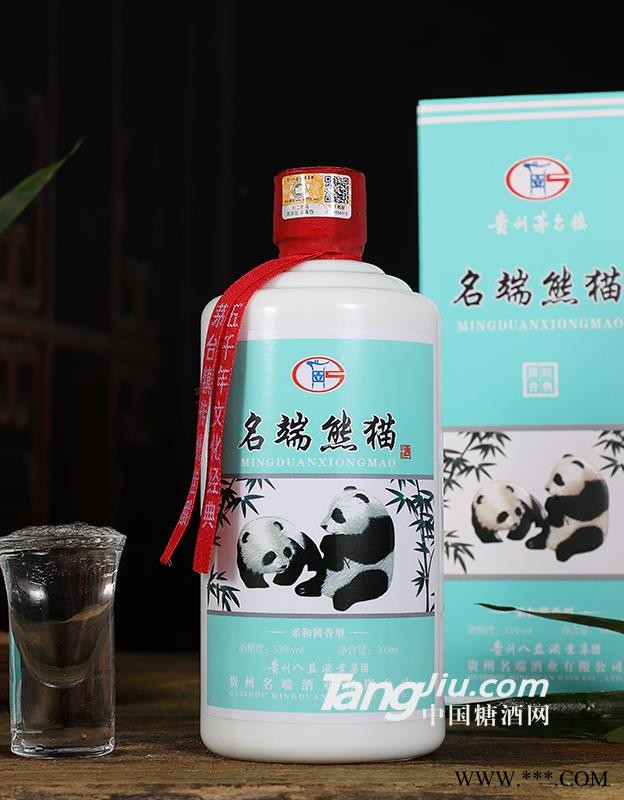 53°名端熊猫-柔和酱香-500ml图1