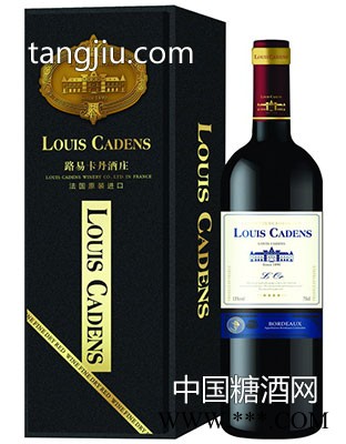路易卡丹金庄干红葡萄酒(四星)图1
