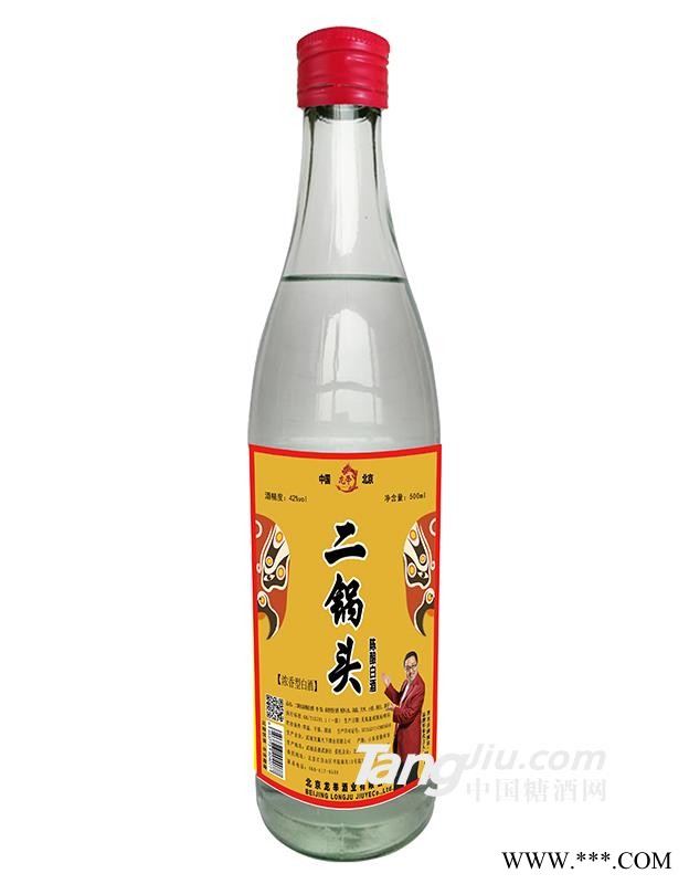 42°脸谱牛二锅头黄标-500ml