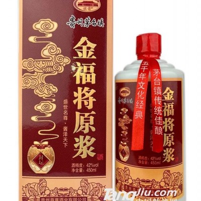 42°金福将原浆酒浓香型-500ml