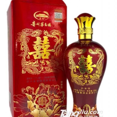 52°龙凤呈祥婚庆喜酒-500ml