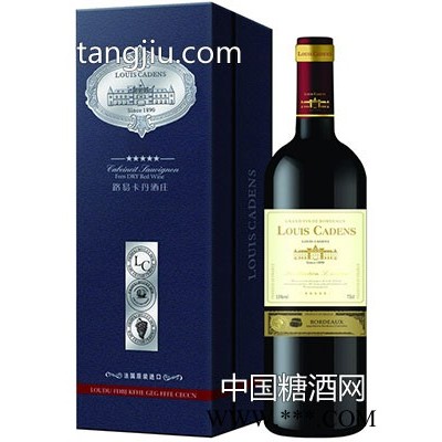 路易卡丹珍藏干红葡萄酒（五星）