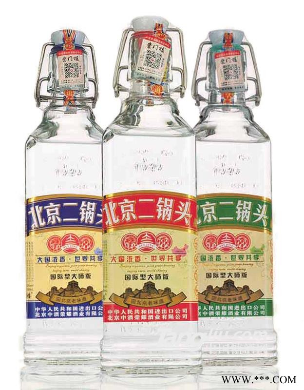 42°北京二锅头出口型小方瓶（大师版）-500mlx12图1