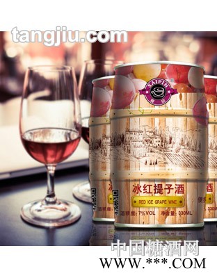超市之罐装冰红提子葡萄酒图1