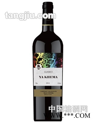 雅克玛赤霞珠精选红葡萄酒图1