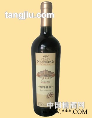 明洋庄园私藏橡木桶干红葡萄酒图1
