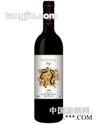 法国梦黛尔十二生肖系列处女座干红葡萄酒图1