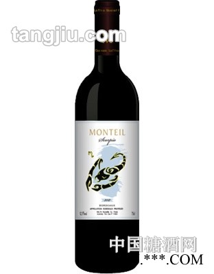法国梦黛尔十二生肖系列天蝎座干红葡萄酒图1