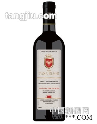 塔卡图波尔多城堡红葡萄酒图1