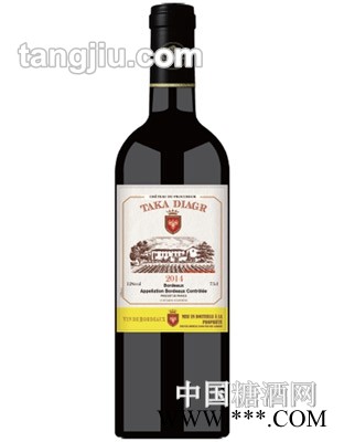 塔卡图波尔多红葡萄酒图1