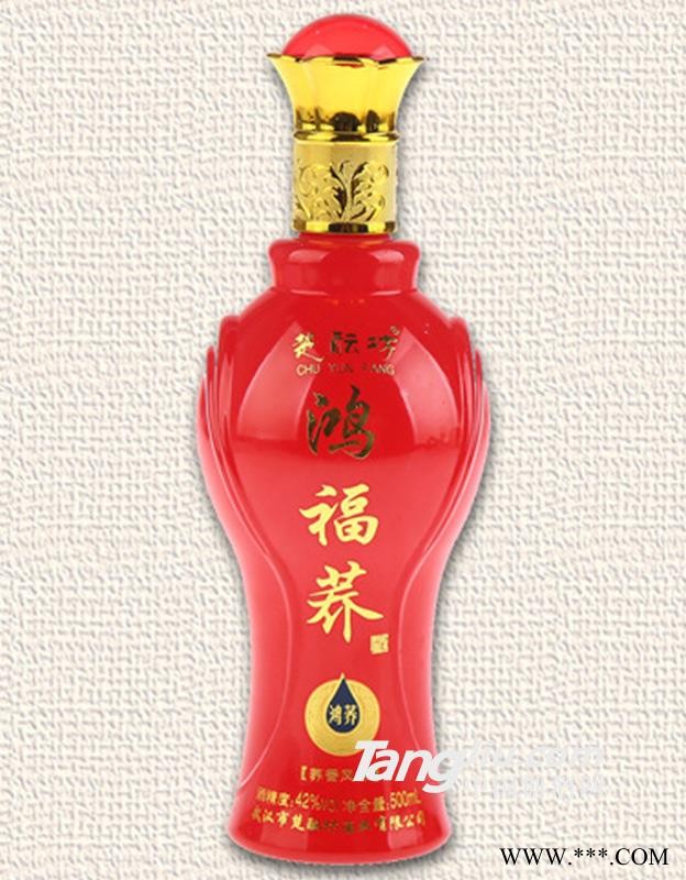 42°鸿福荞酒500ml