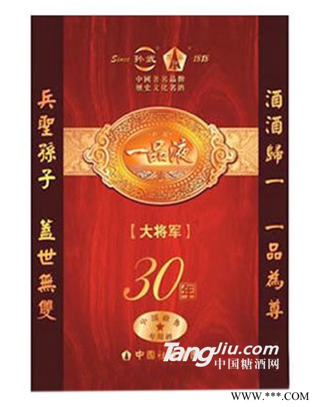 大将军孙武一品液图1